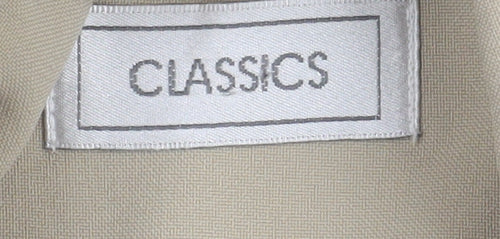 Classics Beige Women's Blazer Size 18 - New