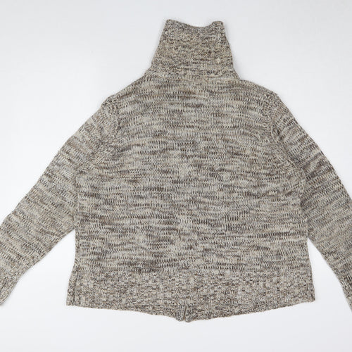 Bonmarché Women's Brown XL Basic Knit Jacket