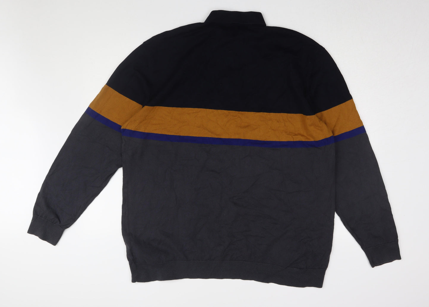 Next Men's 3XL Colourblock Polo Shirt