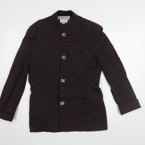 Carlisle Women's Brown Cotton Jacket Size 10