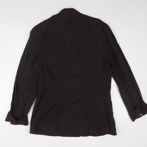 Carlisle Women's Brown Cotton Jacket Size 10