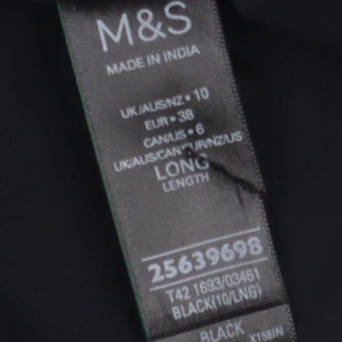 Marks and Spencer Women's Black Long Bandage Skirt