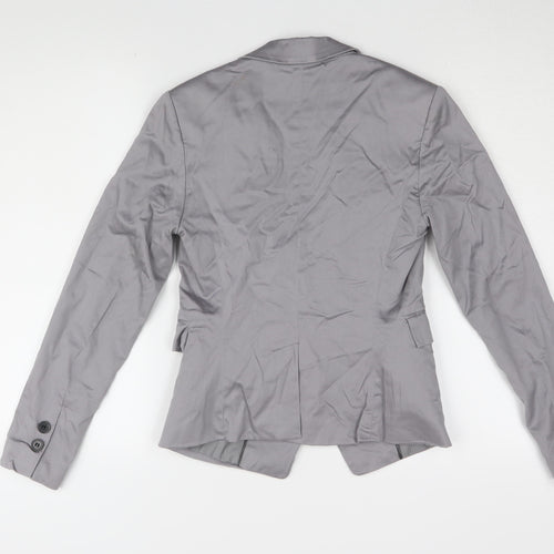 New Look Grey Women's Blazer Size 10 Classic