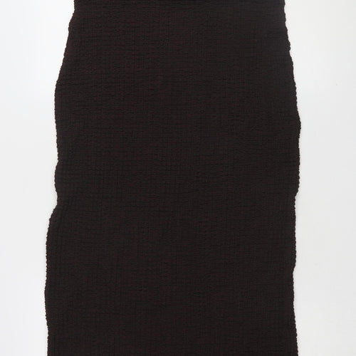 Marks and Spencer Women's Brown Pencil Skirt, Size 14