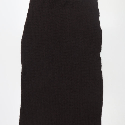 Marks and Spencer Women's Brown Pencil Skirt, Size 14