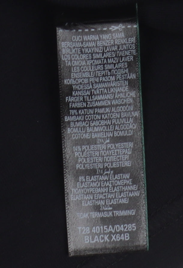 Autograph Men's Black Jacket M with Button Closure