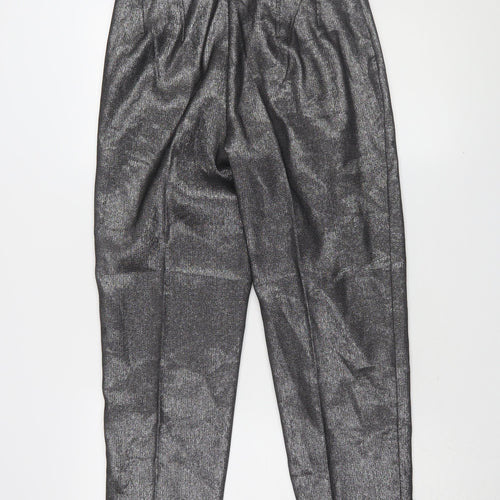 Hush Women's Black Ankle Trousers, Size 10 - Perfect for Parties