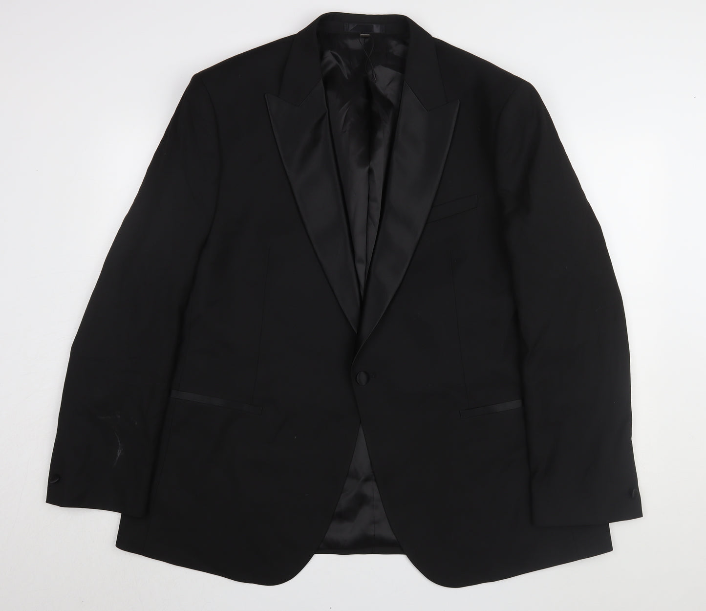 Marks and Spencer Men's Black Tuxedo Jacket, Size 48R