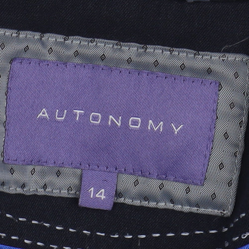 Autonomy Black Women's Blazer Size 14, Lined, Workwear