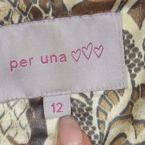 Marks and Spencer Women's Beige Jacket Size 12