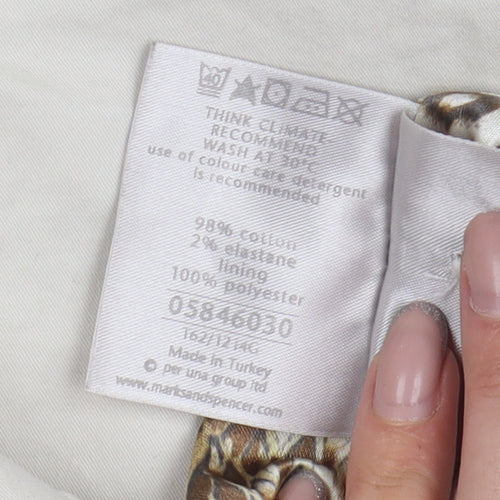 Marks and Spencer Women's Beige Jacket Size 12