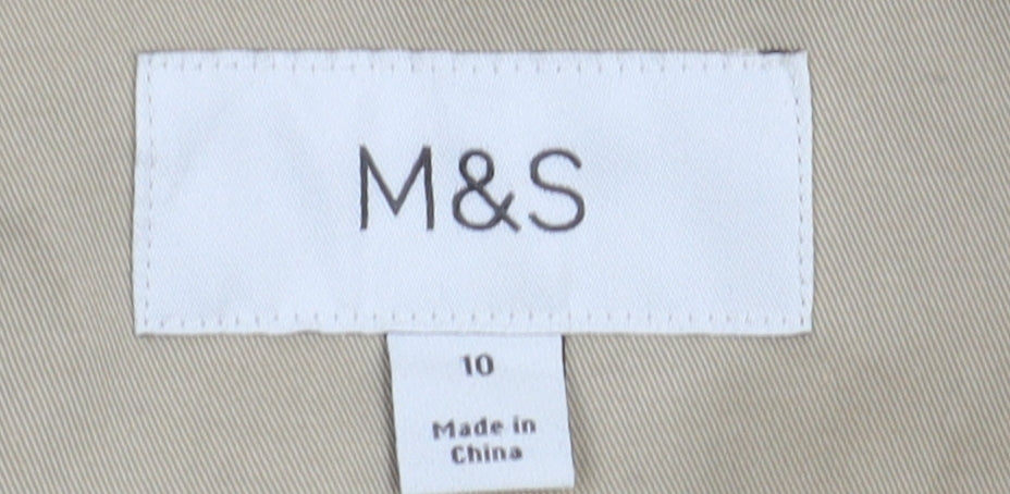 Marks and Spencer Beige Trench Coat Women's Size 10