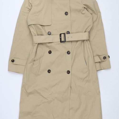 Marks and Spencer Womens Beige Trench Coat Size 12