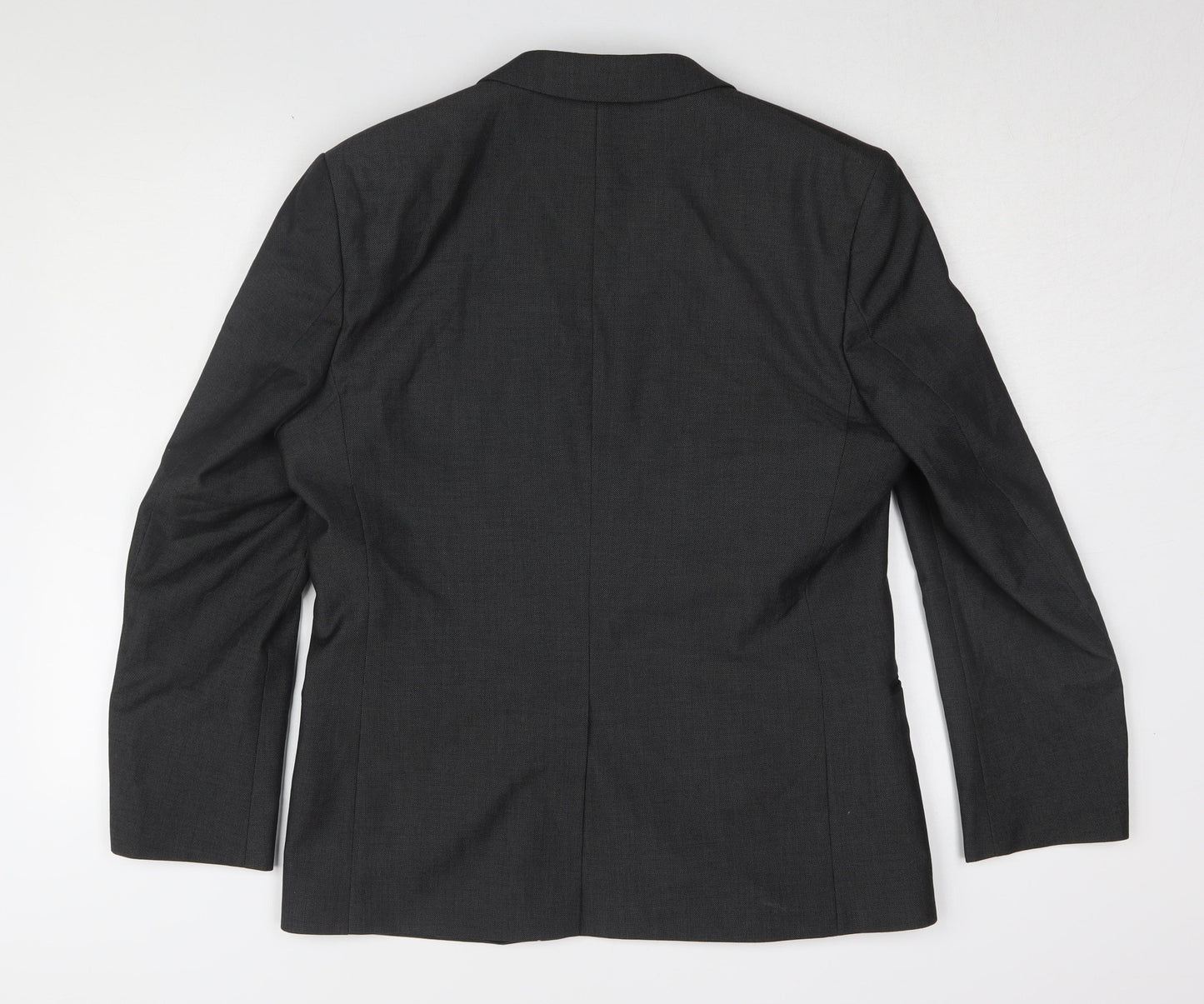 Red Herring Men's Black 40S Blazer, Notch Lapel, Formal