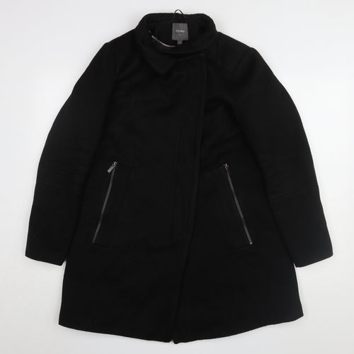 Next Women's Black Mid-Length Overcoat, Size 12