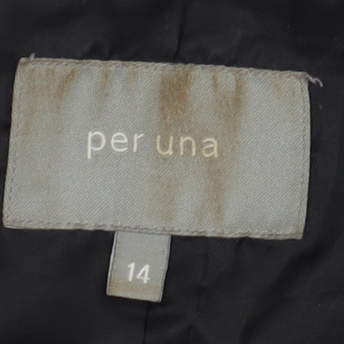 Per Una Women's Black Classic Blazer Size 14