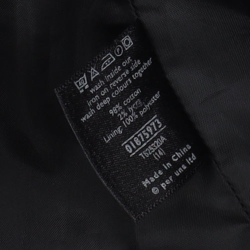 Per Una Women's Black Classic Blazer Size 14