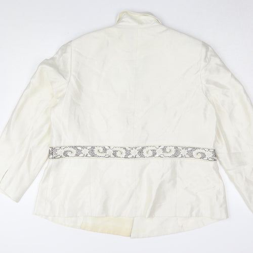 Le Suit Women's Ivory 22 Classic Suit Jacket