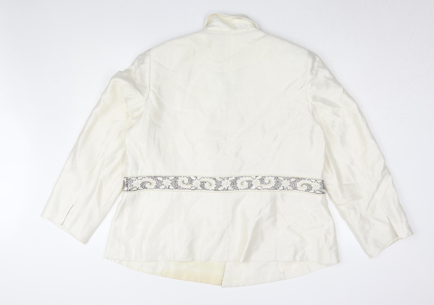 Le Suit Women's Ivory 22 Classic Suit Jacket