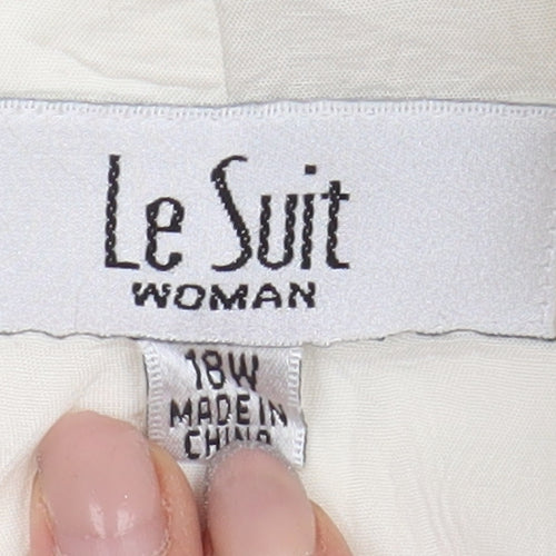 Le Suit Women's Ivory 22 Classic Suit Jacket