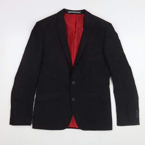 Marks and Spencer Men's Black Blazer, 36S, Business