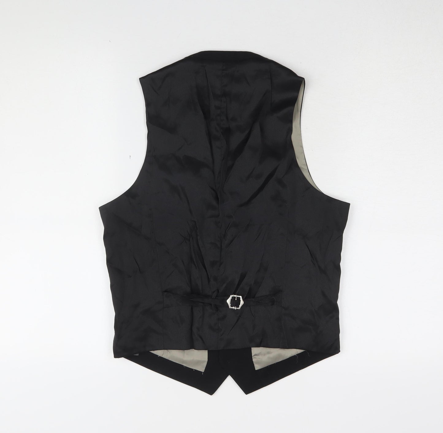 Topman Men's Black Suit Waistcoat Size 38R