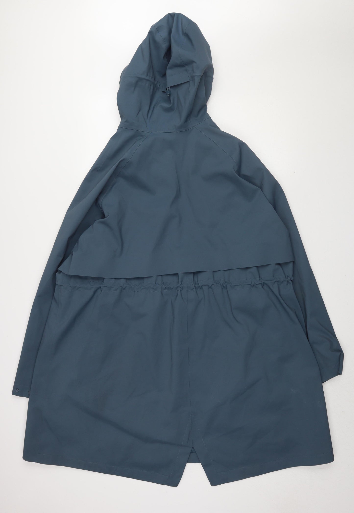 Marks and Spencer Women's Blue Waterproof Jacket Size 24