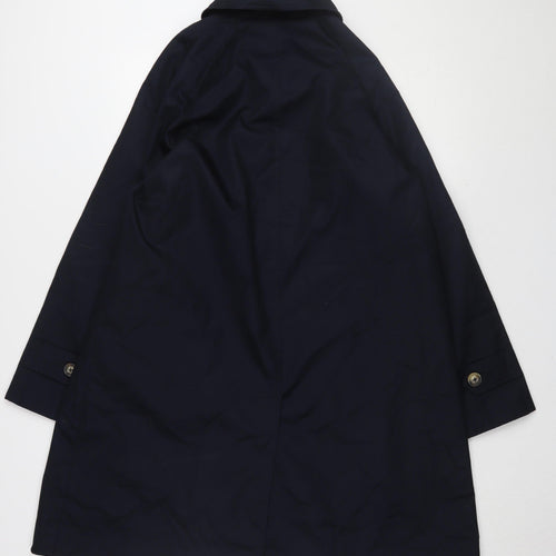 Marks and Spencer Women's Navy Overcoat Size 12