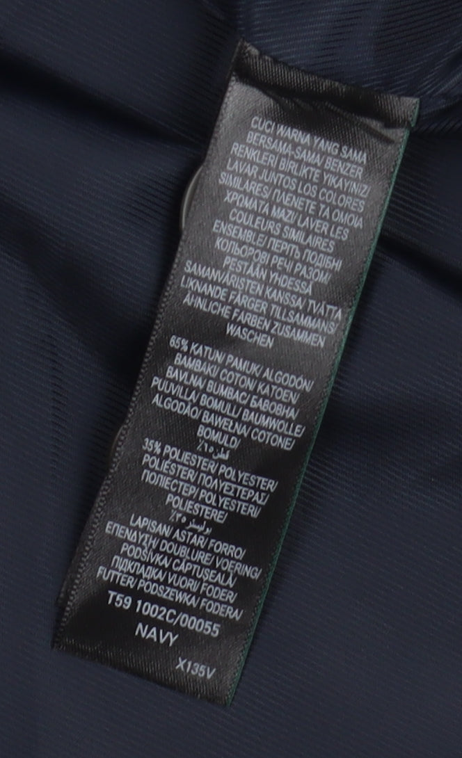 Marks and Spencer Women's Navy Overcoat Size 12