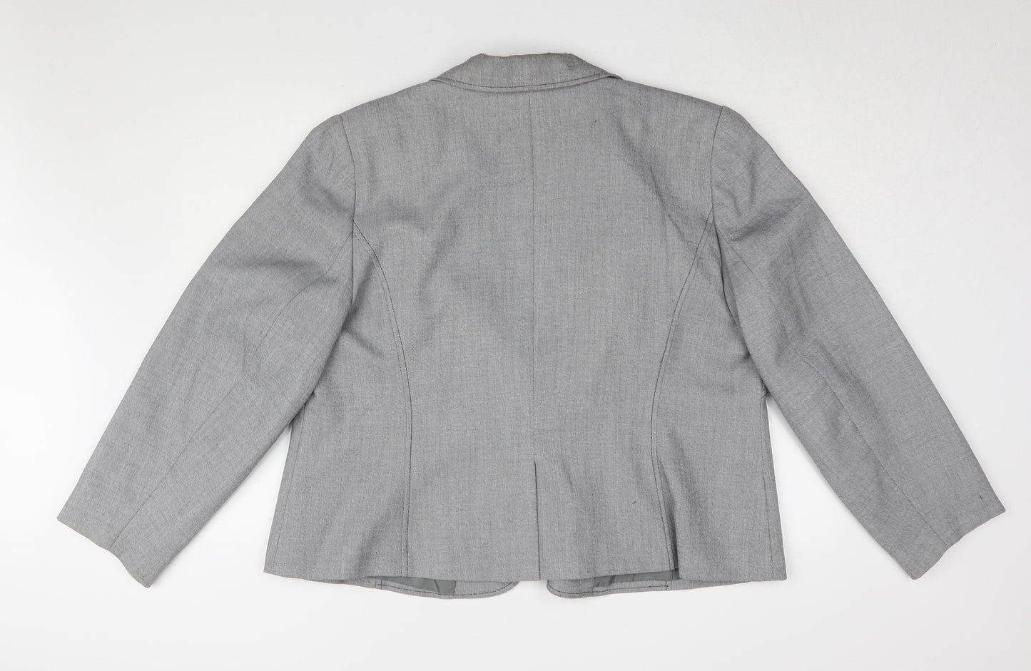 Isabella Women's Grey Suit Jacket Size 20 Elegant Workwear