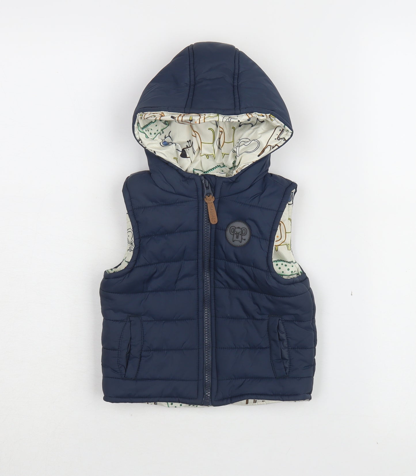Juniors Baby Blue Puffer Jacket 9-12 Months