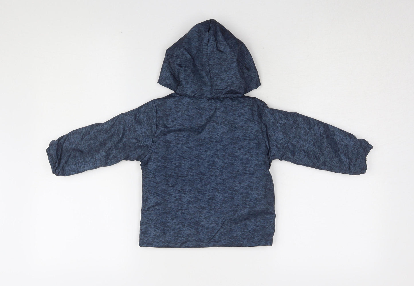 mick mack Blue Unisex Jacket 24 Months Hooded Winter