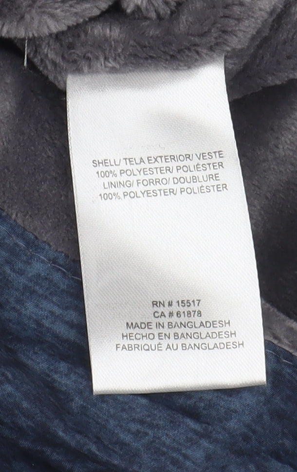 mick mack Blue Unisex Jacket 24 Months Hooded Winter