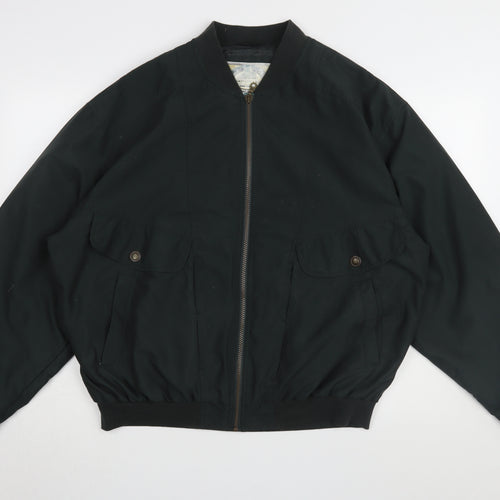 Classic Originals Men's Black Jacket Size 44 Bomber
