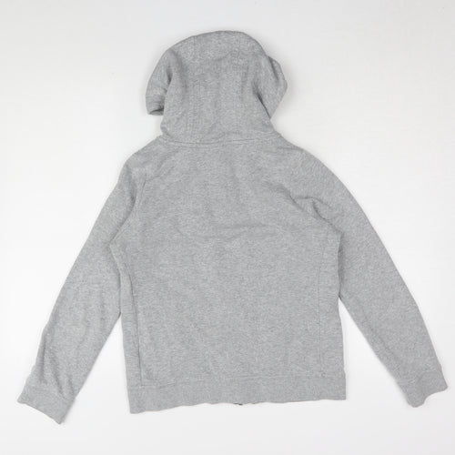 Nike Boys Grey Hooded Jacket - Size 12-13 Years