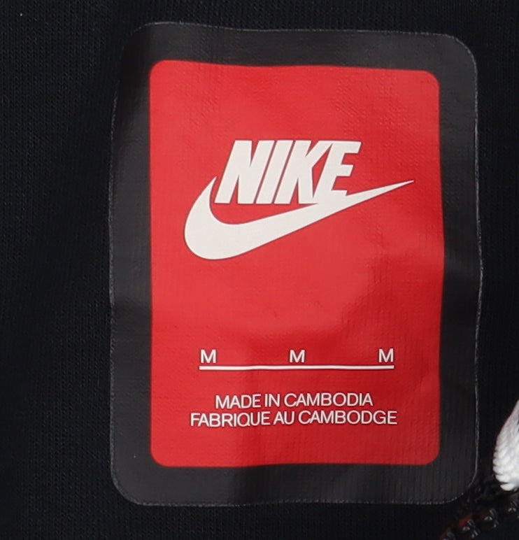 Nike Men's Black Hooded Jacket M - Casual & Athletic