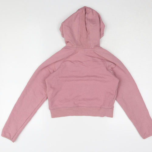 USA Pro Girls Pink Hoodie, Pullover, 7-8 Years, All Seasons
