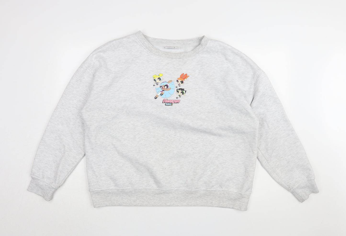 Cartoon Network Women's Grey Pullover Sweatshirt L Size