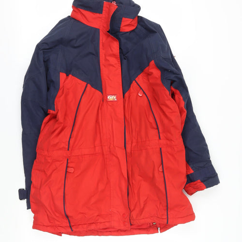 GTI Men's Multicoloured Parka Jacket S Waterproof