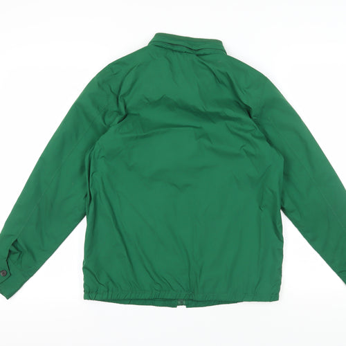 Ralph Lauren Green Basic Jacket L Unisex, Logo, Full Zip