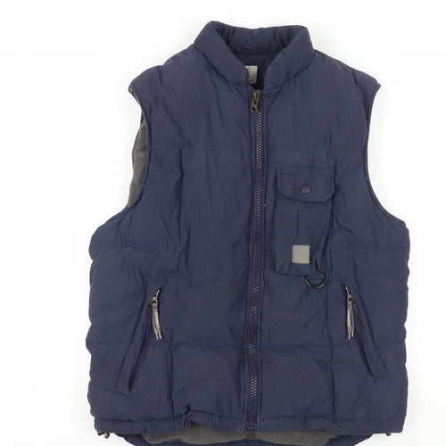 Sonneti Men's Blue Puffer Waistcoat Size M