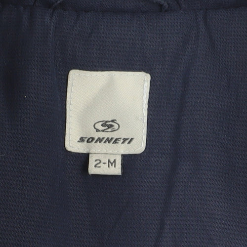 Sonneti Men's Blue Puffer Waistcoat Size M