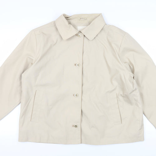 EWM Women's Beige Basic Jacket Size 22