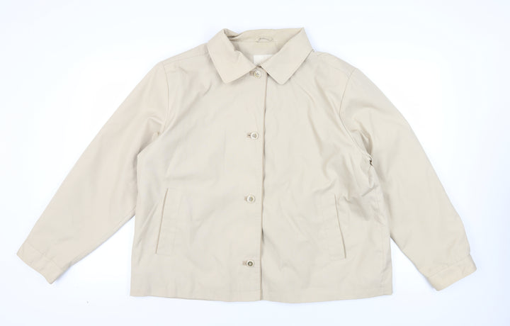 EWM Women's Beige Basic Jacket Size 22