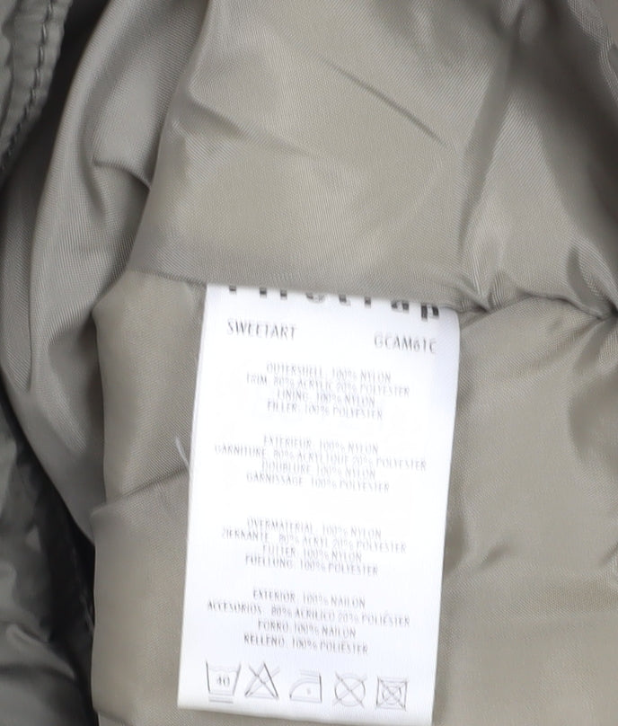 Firetrap Women’s Green Bomber Jacket in Size 12
