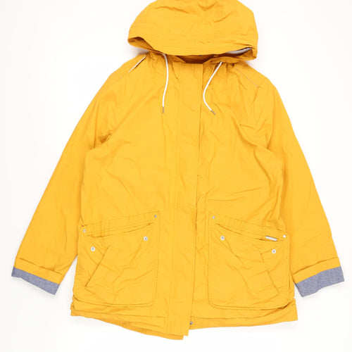 Parka London Women's Yellow Hooded Parka Jacket S