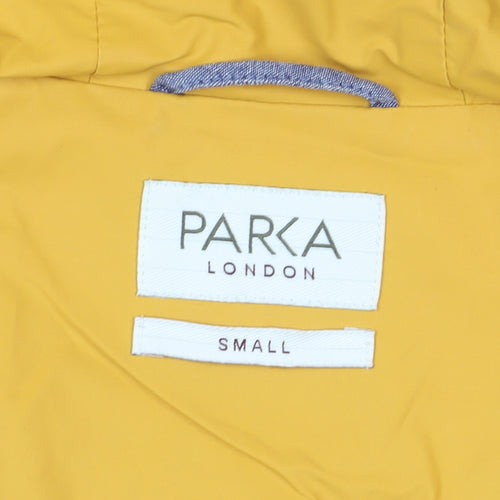 Parka London Women's Yellow Hooded Parka Jacket S
