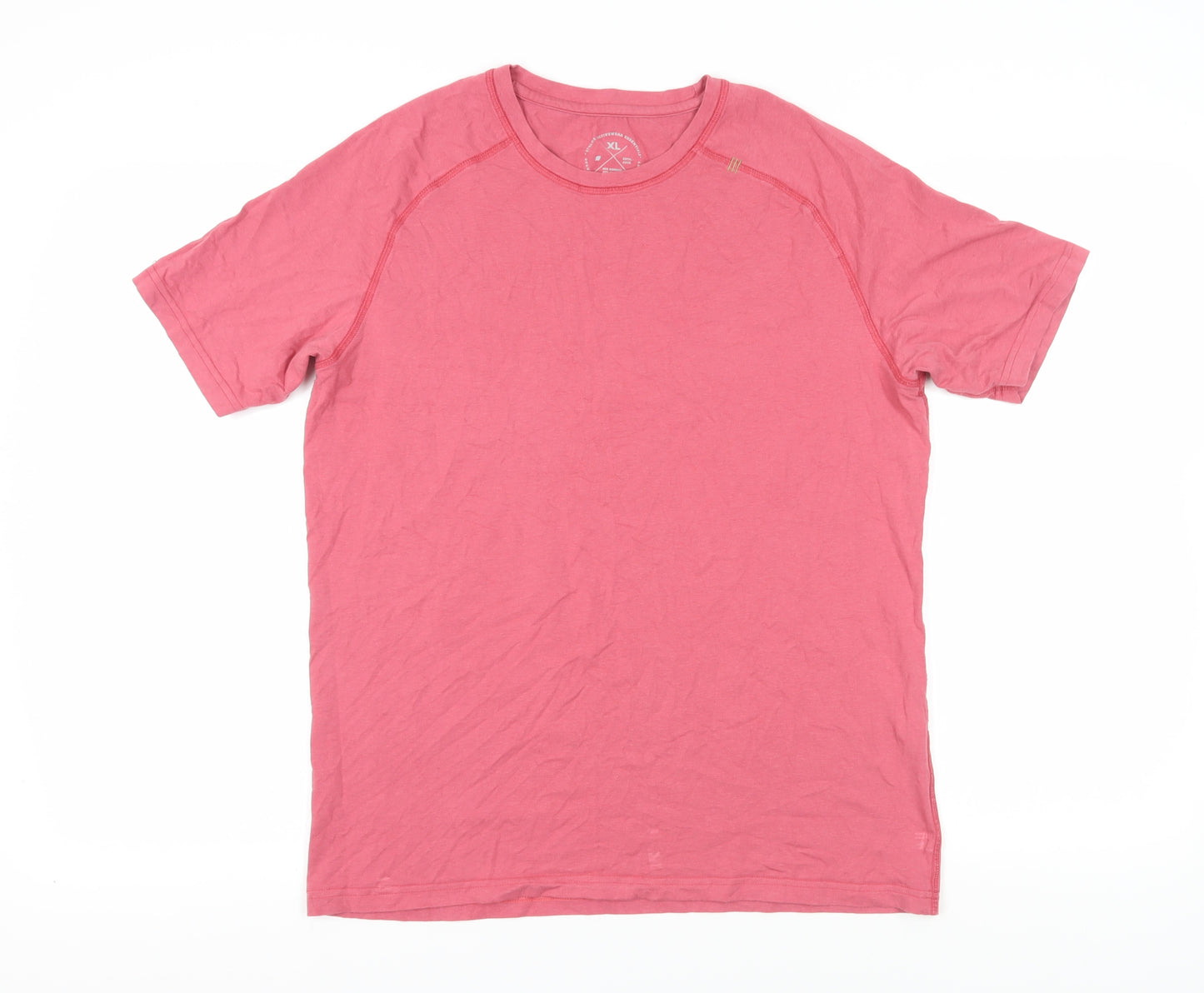 Athlos Men's Pink XL Bamboo Blend T-Shirt