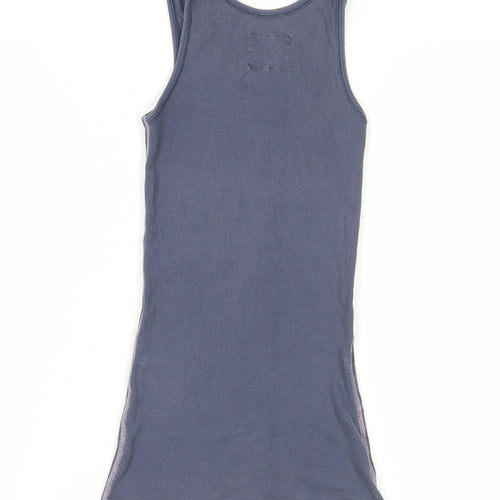 Jack Wills Women's Blue Tank Top, Sleeveless, Size 8