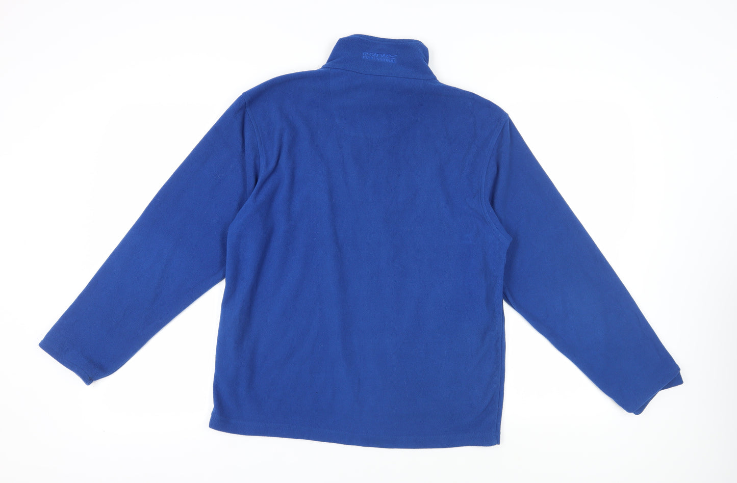 Regatta Men's Blue 1/4 Zip Fleece Sweatshirt S